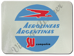 Aerolineas Argentinas Logo Glass Cutting Board