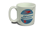 Aerolineas Argentinas 1960's Vintage Bag Sticker  Coffee Mug