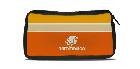 AeroMexico Logo Bag Sticker Travel Pouch
