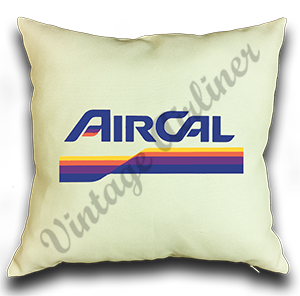 Air Cal Logo Linen Pillow Case Cover
