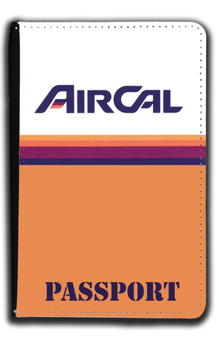 Air Cal Logo Passport Case