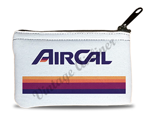 Air Cal Logo Rectangular Coin Purse
