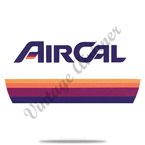 Air Cal Logo Round Coaster