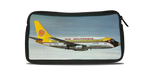 Air California Airplane Bag Sticker Travel Pouch