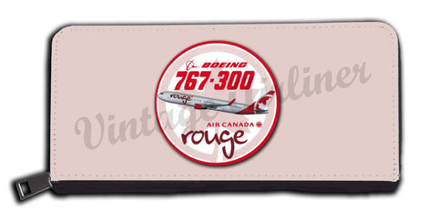 Air Canada Rouge Bag Sticker Wallet