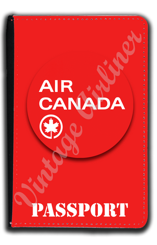Air Canada Logo Passport Case