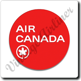 Air Canada Logo Square Coaster