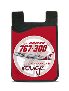 Air Canada Rouge Bag Sticker Card Caddy