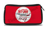 Air Canada Rouge Bag Sticker Travel Pouch