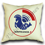 Air France 1976 Logo Linen Pillow Case Cover