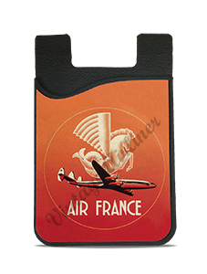 Air France 1950's Bag Sticker Card Caddy