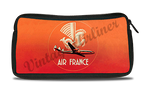 Air France 1950's Vintage Bag Sticker Travel Pouch