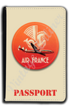 Air France Vintage Constellation Bag Sticker Passport Case