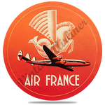 Air France 1950's Vintage Round Coaster