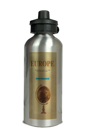 Air France Europe Aluminum Water Bottle