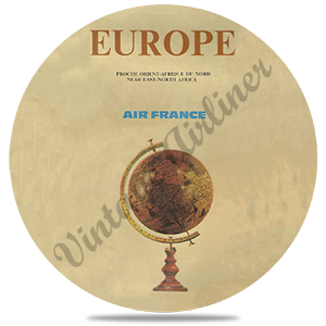 Air France Europe Round Coaster