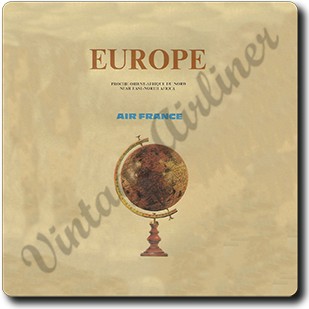 Air France Europe Square Coaster