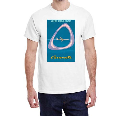 Air France Caravelle Poster T-shirt