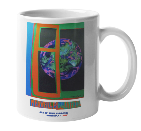 Air France Earth Coffee Mug