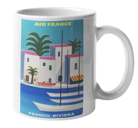 Air France French Riviera Coffee Mug