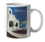 Air France Greece Coffee Mug