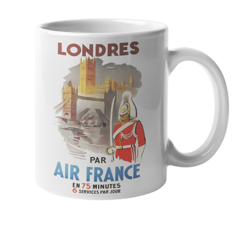 Air France London Coffee Mug