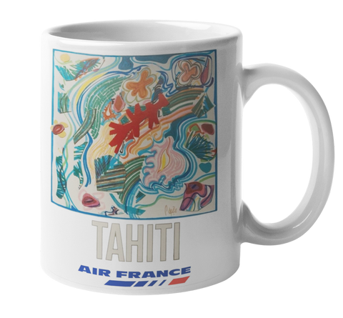Air France Tahiti Coffee Mug
