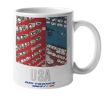 Air France USA Flag Coffee Mug