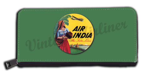 Air India Vintage Bag Sticker Wallet