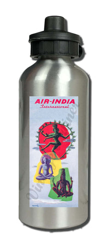 Air India Vintage Aluminum Water Bottle