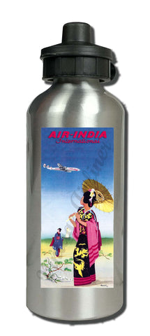Air India Vintage Aluminum Water Bottle