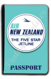 Air New Zealand Vintage Bag Sticker Passport Case
