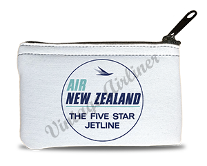 Air New Zealand Vintage Bag Sticker Rectangular Coin Purse