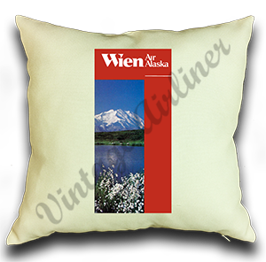Wien Air Timetable Cover Linen Pillow Case Cover