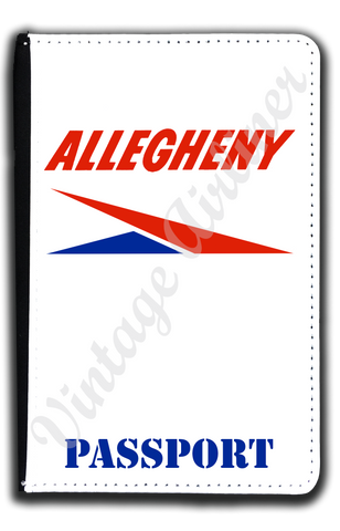 Allegheny Airlines Logo Passport Case