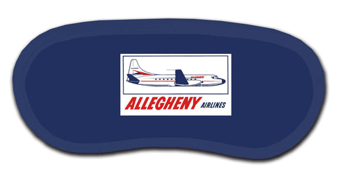Allegheny Airlines 1960's Bag Sticker Sleep Mask
