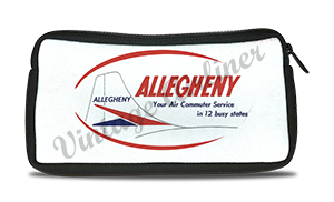 Allegheny Airlines Vintage Bag Sticker Travel Pouch