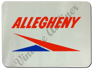 Allegheny Airlines Logo Glass Cutting Board