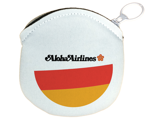 Aloha Airlines Logo Round Coin Purse