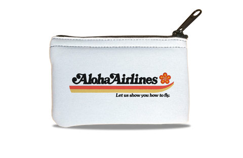Aloha Airlines Logo Bag Sticker Rectangular Coin Purse