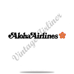 Aloha Airlines Logo Round Coaster