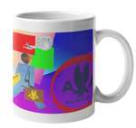 American Airlines Abstract Business Coffee Mug