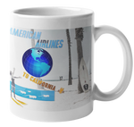 American Airlines California Coffee Mug