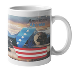 American Airlines Mountain Art Coffee Mug