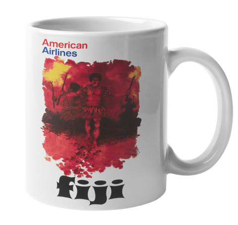 American Airlines Fiji Coffee Mug