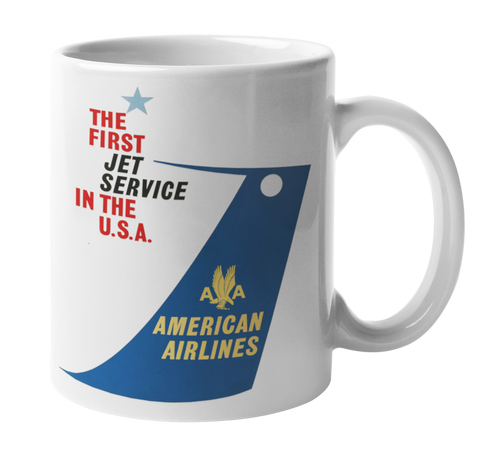 American Airlines First Jet Service Coffee Mug