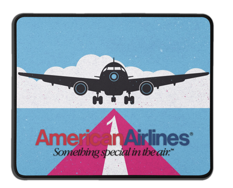 American Airlines Grunge MousePad