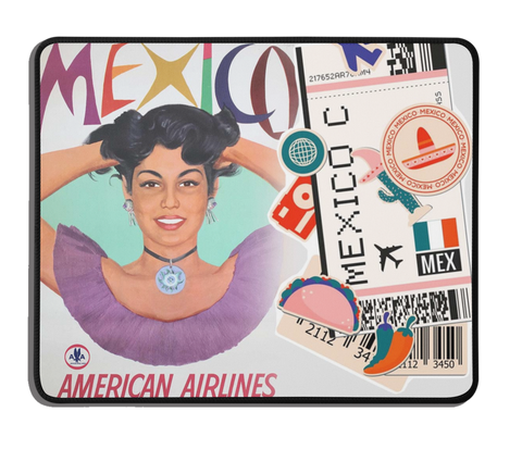 American Airlines Mexico Collage MousePad