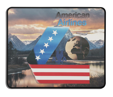 American Airlines Mountain Range MousePad