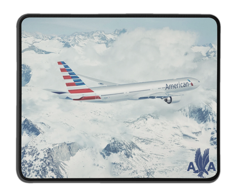 American Airlines Over Ice MousePad